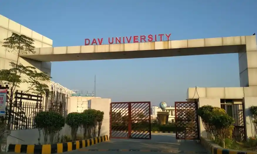 DAV University Banner