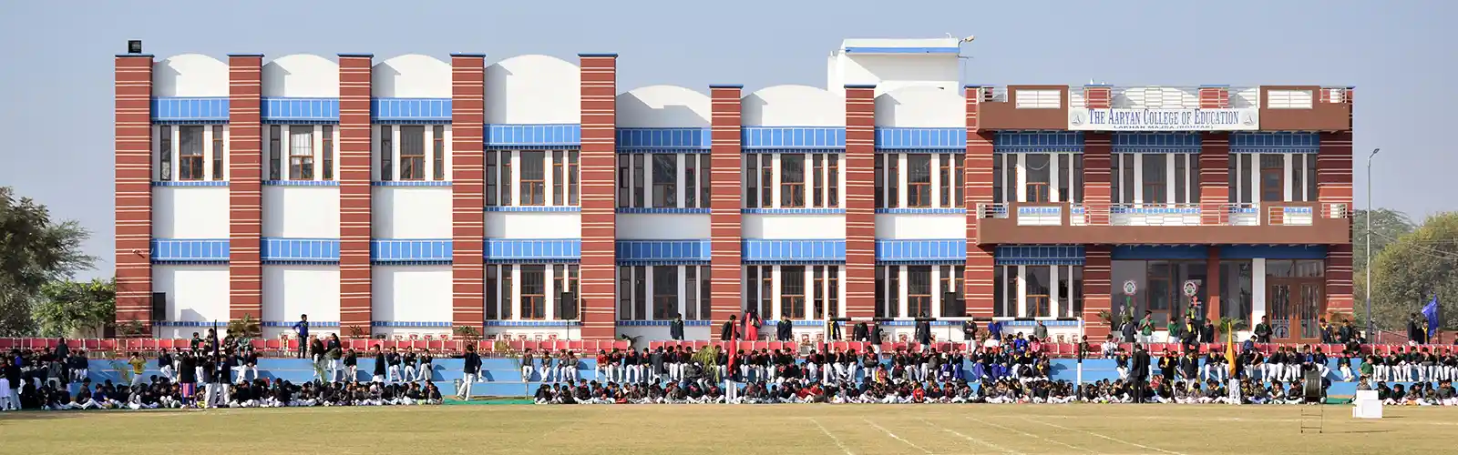 The Aaryan College of Education Banner