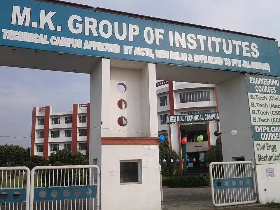 MK Group of Institutes Banner