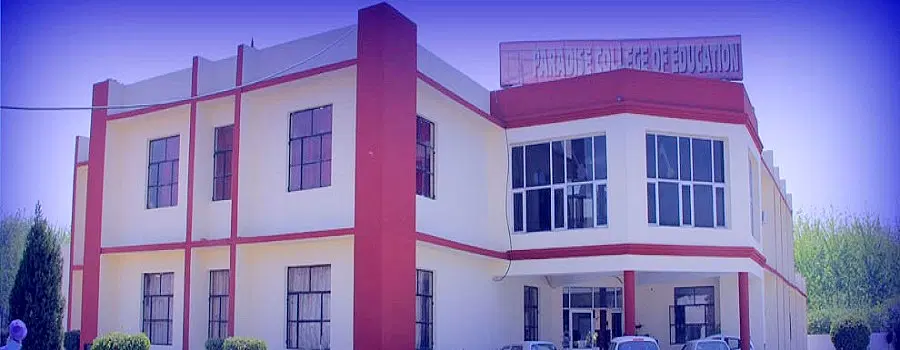 Paradise College of Education - [PCED], Jalandhar Banner