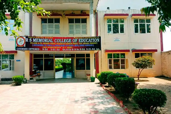 RS Memorial College of Education Banner