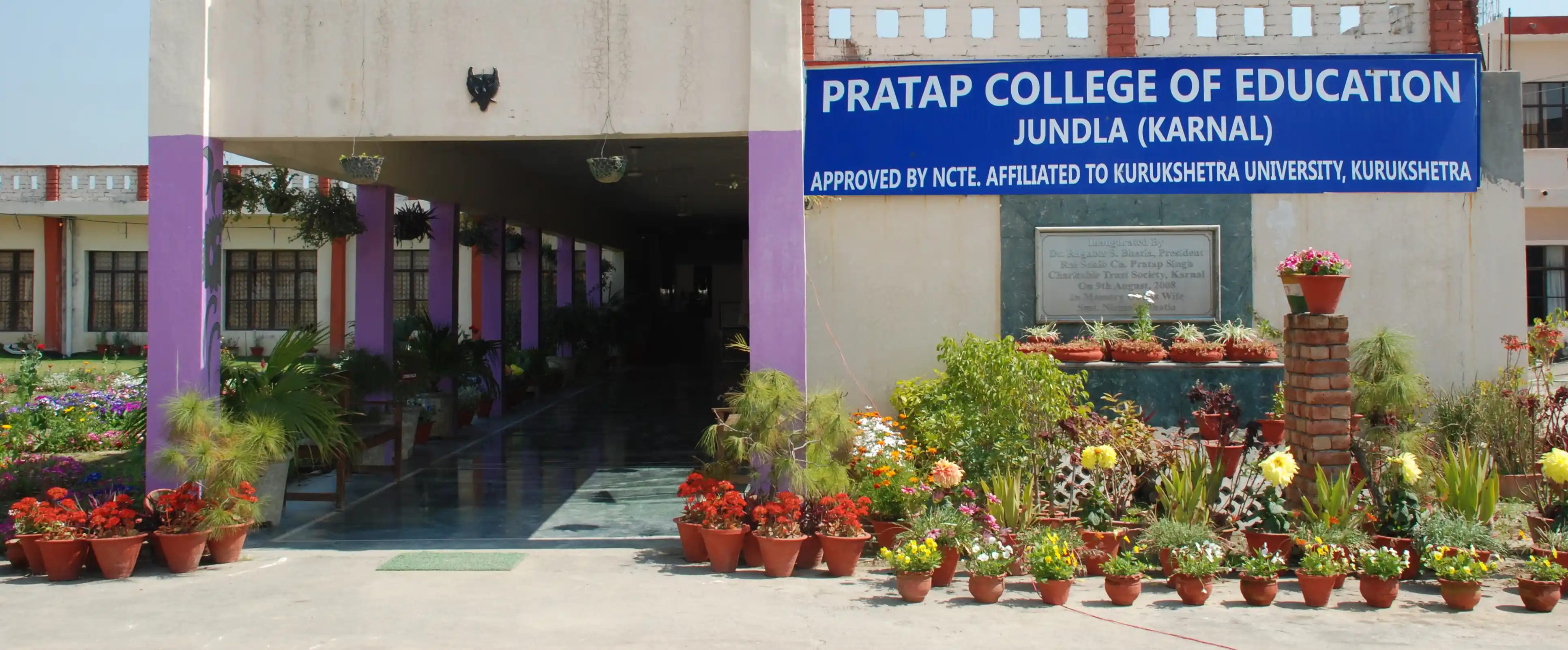 Pratap College of Education Banner