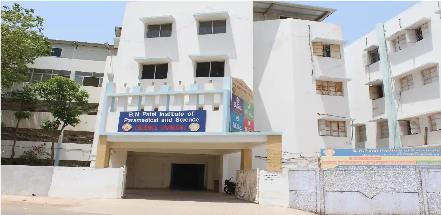 B N Patel Institute Of Paramedical and Science Banner