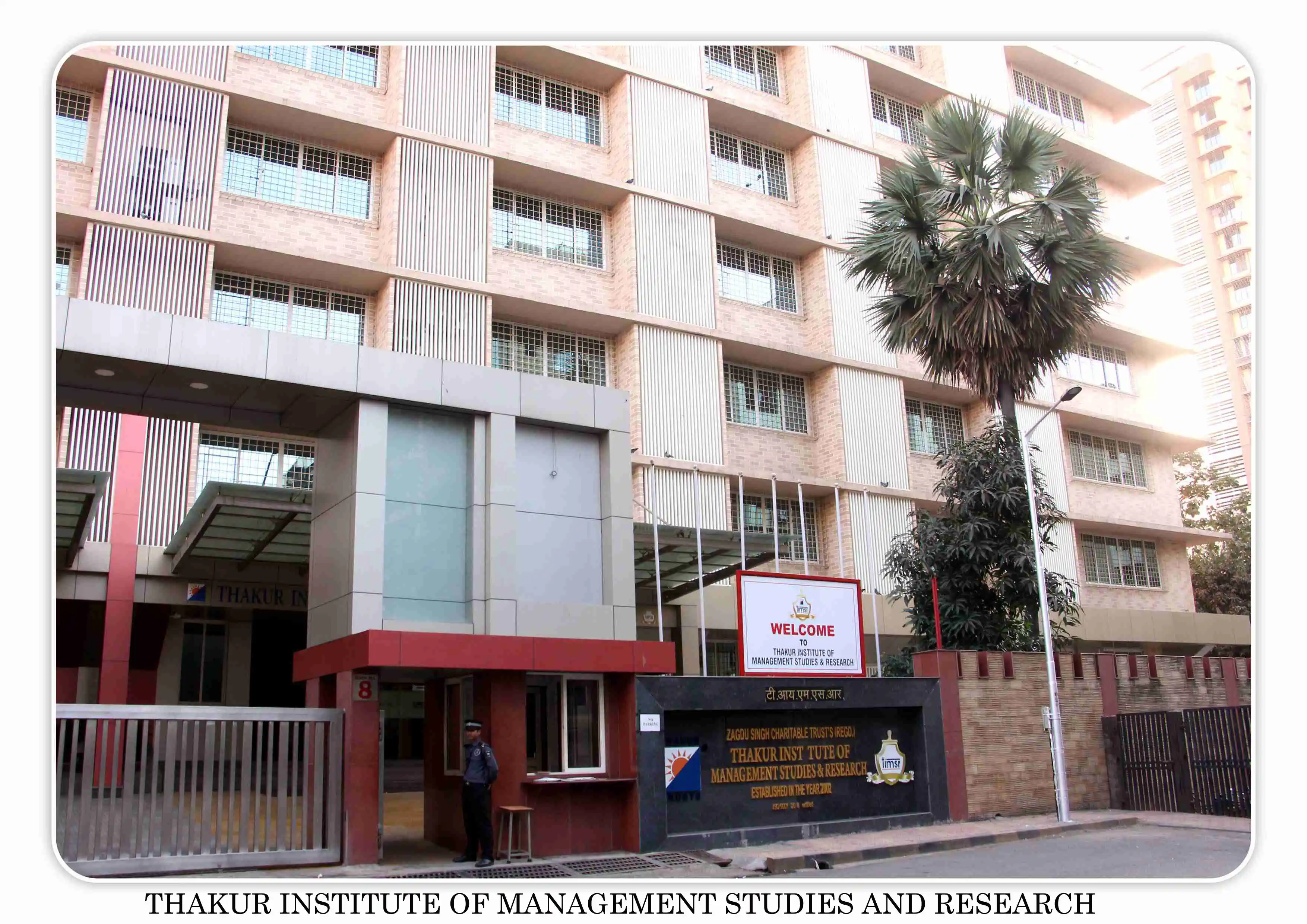 Thakur Institute of Management Studies and Research - [TIMSR] Banner