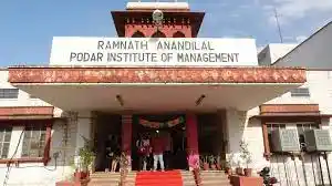 R.A. Podar Institute of Management Banner