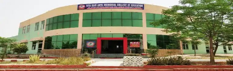 Sita Ram Arya Memorial College of Education Banner