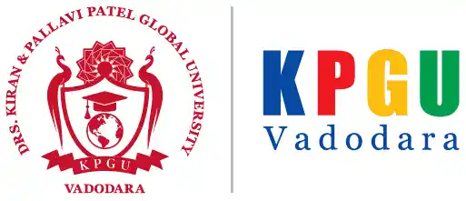 Drs. Kiran and Pallavi Patel Global University Vadodara logo