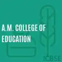 AM College of Education Rewari logo
