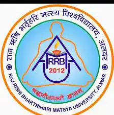 Raj Rishi Bhartrihari Matsya University [RRBMU] Alwar logo