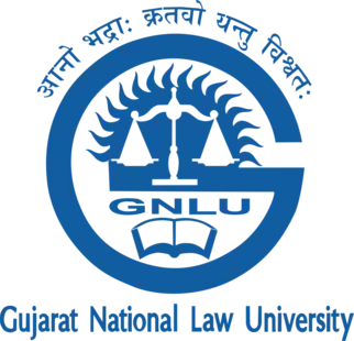Gujarat National Law University [GNLU]  logo