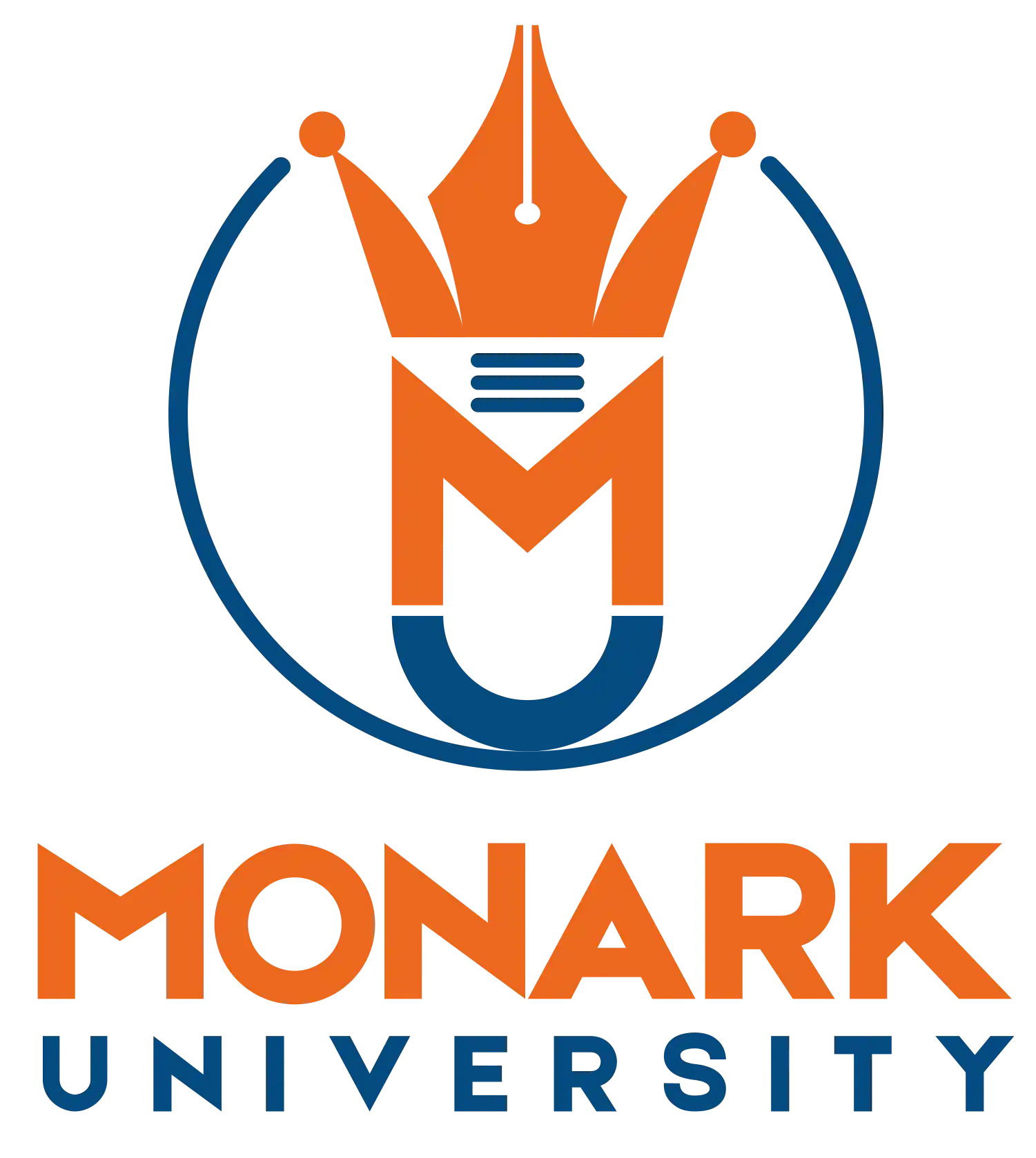 Monark University Ahmedabad logo