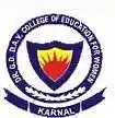 Dr Ganesh Dass DAV College of Education for Women Kaithal  logo