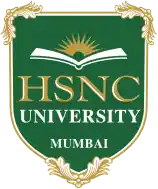 HSNC University Mumbai logo