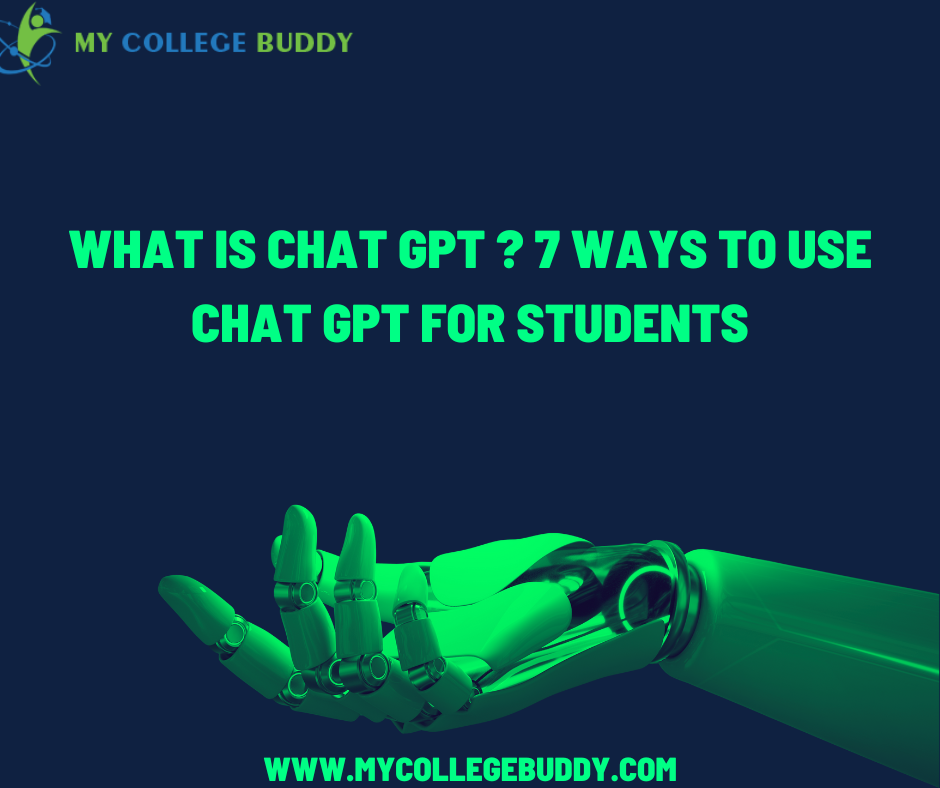 7 Ways to use Chat Gpt for Students